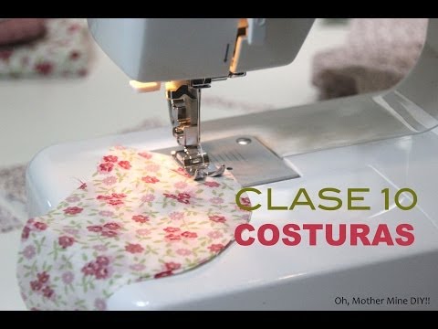 Clase costura 10 Comenzar a coser a máquina