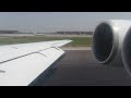 Window view from Air Koryo IL-62M P-885 during takeoff from Beijing Capital Airport (PEK), China. Operating flight JS152 to Pyongyang (FNJ), Democratic Peoples' Republic of Korea on 12th May 2012.