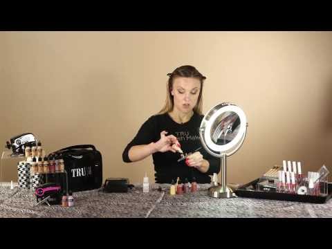 how to apply airbrush makeup
