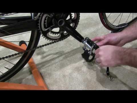 how to fasten pedal straps