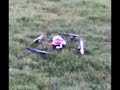 First flight with the Draganflyer V Ti ever. Wouw, that is s