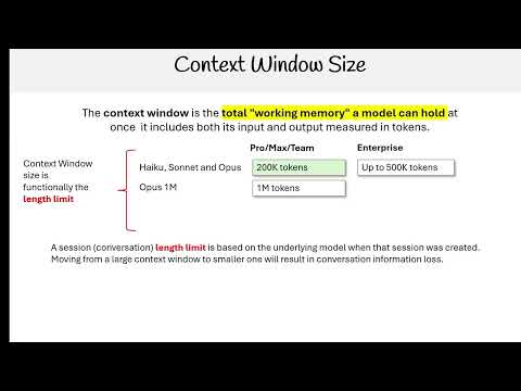 Claude Code Essentials - Context Window Size