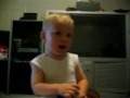 Wellington saying no and using the potty.
