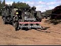 10 ton Wrecker recovering an APC 10 ton Wrecker recovering an APC