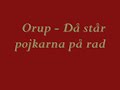 Orup - Då står pojkarna på rad