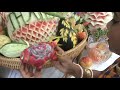 Shreya: Thai Fruit Decorations