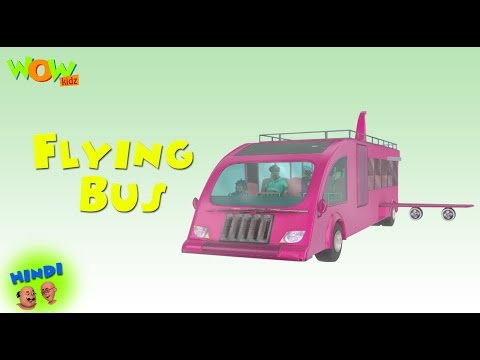 Motu Patlu Cartoons In Hindi | Animated cartoon | flying bus | Wow Kidz