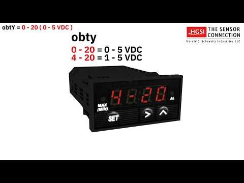 How to Program the PMD2XT series gauge 0-5V Analog Output