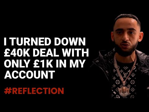 I Turned Down £40k Record Deal To Stay Independent With Only £1k At The Time | “Reflection” Ard Adz