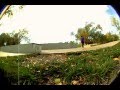Skateboarding.