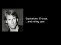 michael bay's films have the most explosions, car chases, and mass destruction in movies today. here are some of his movies without all that annoying dialogue. transformers clips to be put in soon!
;)

music is: 
straight to video by mindless self indulgence