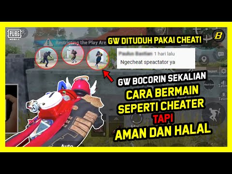 SELAMA INI GW PAKAI CHEAT?! RAHASIA BERMAIN SEPERTI CHEATER DENGAN CARA AMAN DAN HALAL - PUBG Mobile