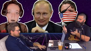 I STAND WITH PUTIN/ MASKED CRENSHAW/ CRINGE THEY THEMS AGAIN/ COP AMBUSHED