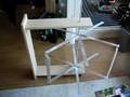 Windmill Darrieus type, first test
