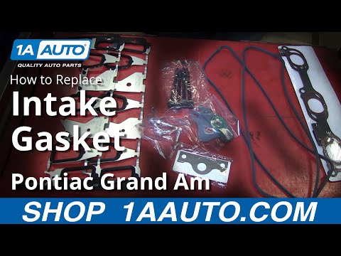 PART 2 of 3 How To Install Replace Lower Intake Manifold Gaskets GM 3.4L V6