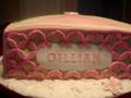 Ice Skating Theme fondant cake with 3d ice skates