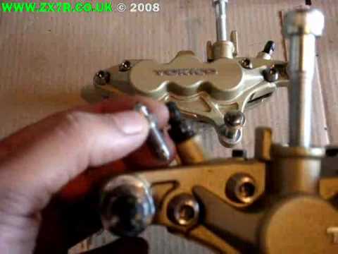 how to bleed zx7r brakes