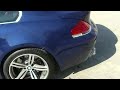 Corvette C6 Z06 and BMW M6 revving