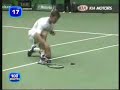 Bird Killed playing tennis