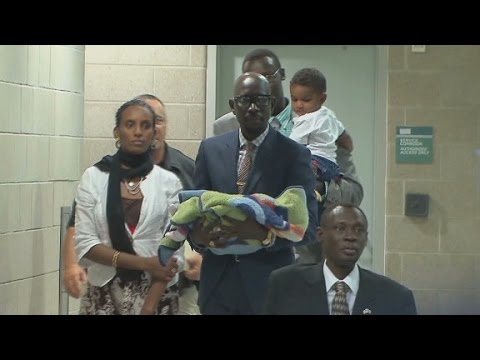 Sudanese woman who faced death now in US