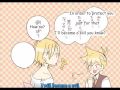 Servant of Evil ~Happy Ver.~ English Lyrics 【Kagamine Rin/Len】【VOCALOID PV】