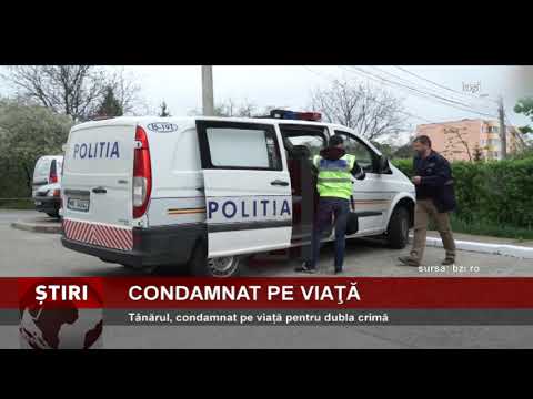 Autorul dublei crime de la Iași, condamnat la închisoare pe viață