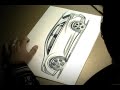 2009 Toyota Venza Time-Lapse Design Sketch