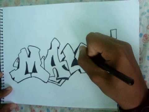 how to draw graffiti letters q