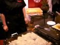 Filloas de A Baña hechas en Piedra caliente.