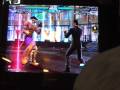 the akkadian(king) vs bloodhawk(hwoarang)