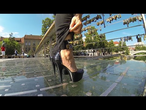 how to walk in 6 inch heels