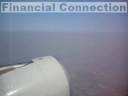 Take off from Beijing (China) huge cloud (smog) of pollution Take off from Beijing (China) huge cloud (smog) of pollution
