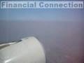 Take off from Beijing (China) huge cloud (smog) of pollution