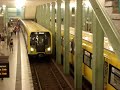 Metro (U-Bahn) in Berlin, Germany.