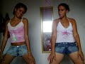 bruninha e michelly dan�ando creuu