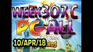 Angry Birds Friends Tournament All Levels Week 307-C PC Highscore POWER-UP walkthrough