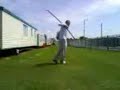 sandy on three section staff (broken lightsabre techniqe)