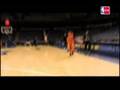 Steve Nash Kicks Ball Into The Hoop From Halfcout