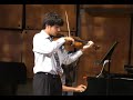 Enrico Cascio and Vivien Mao play Dvorak Sonatine in G Major