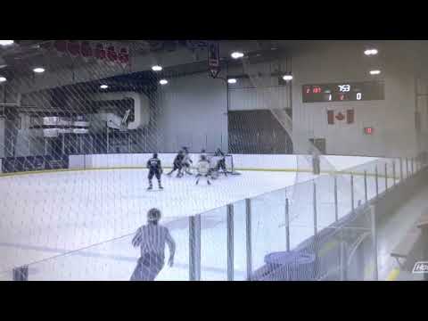 Matteo Andrew PP goal. Backhand short side.