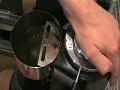 Cleaning a Mazzer Mini with Urnex Grindz... Cleaning a Mazzer Mini with Urnex Grindz...