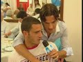 AntennaTre NordEst presenta la rubrica sportiva SportA3. In questa puntata, le interviste del fantasista del Treviso calcio e dell'under 21 al mister Bepi Pillon, alla vicepresidente Francesca Grigolin e ai compagni di squadra in occasione della festa del centrocoordinamento club del 29 Giugno 08.