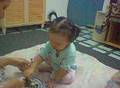 Nurin Iman Makan Sayur