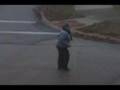Crazy Old Lady Dancing in the Street