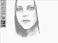 Me Drawing Avril Lavigne ( 45 min )
