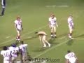 Streaker Gets Tackled By NFL Player