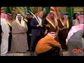 جورج بوش يرقص بالسيف في السعودية