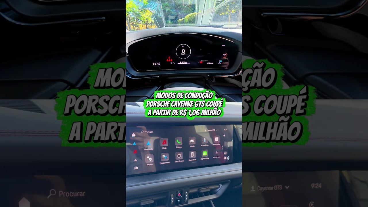 COMO FUNCIONAM OS MODOS DE CONDUÇÃO do Porsche Cayenne GTS Coupé de R$ 1,06 milhão? 😱🔥