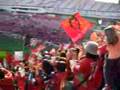 田代有三選手スタンドで御挨拶