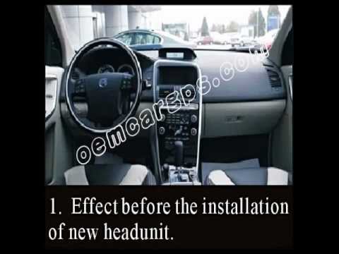 How to install car gps navigaiton on VOLVO XC60